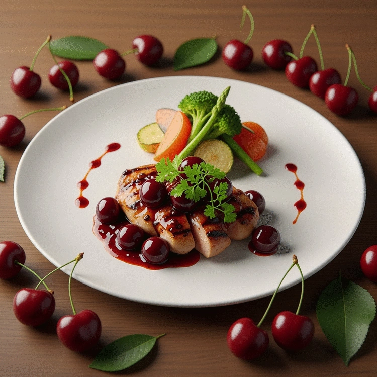 creative ways to use fresh cherries in savory dishes