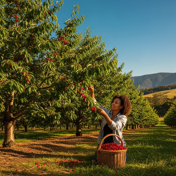 unique cherry picking experiences in New South Wales