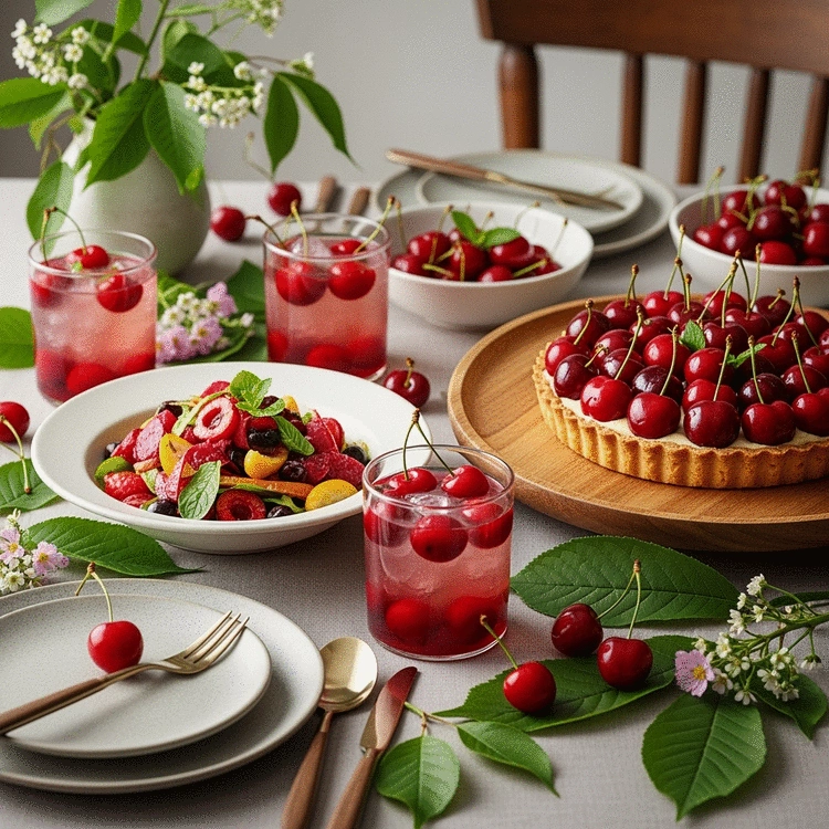 creative cherry recipes for summer gatherings