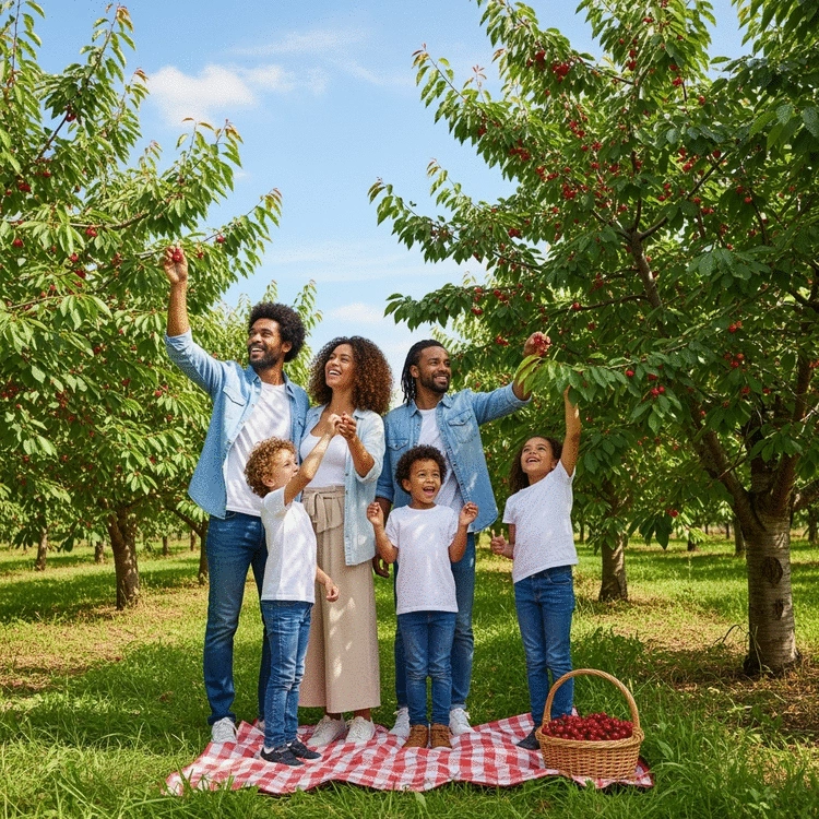 seasonal cherry picking updates for families in Australia