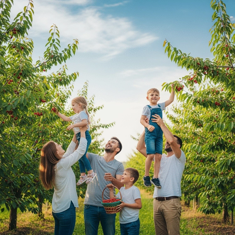 how to prepare for cherry picking with kids